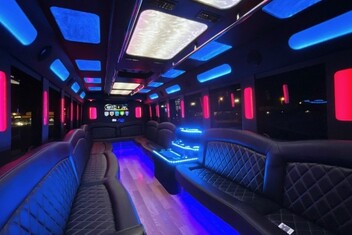 Beaverton Limousine Bus Interior