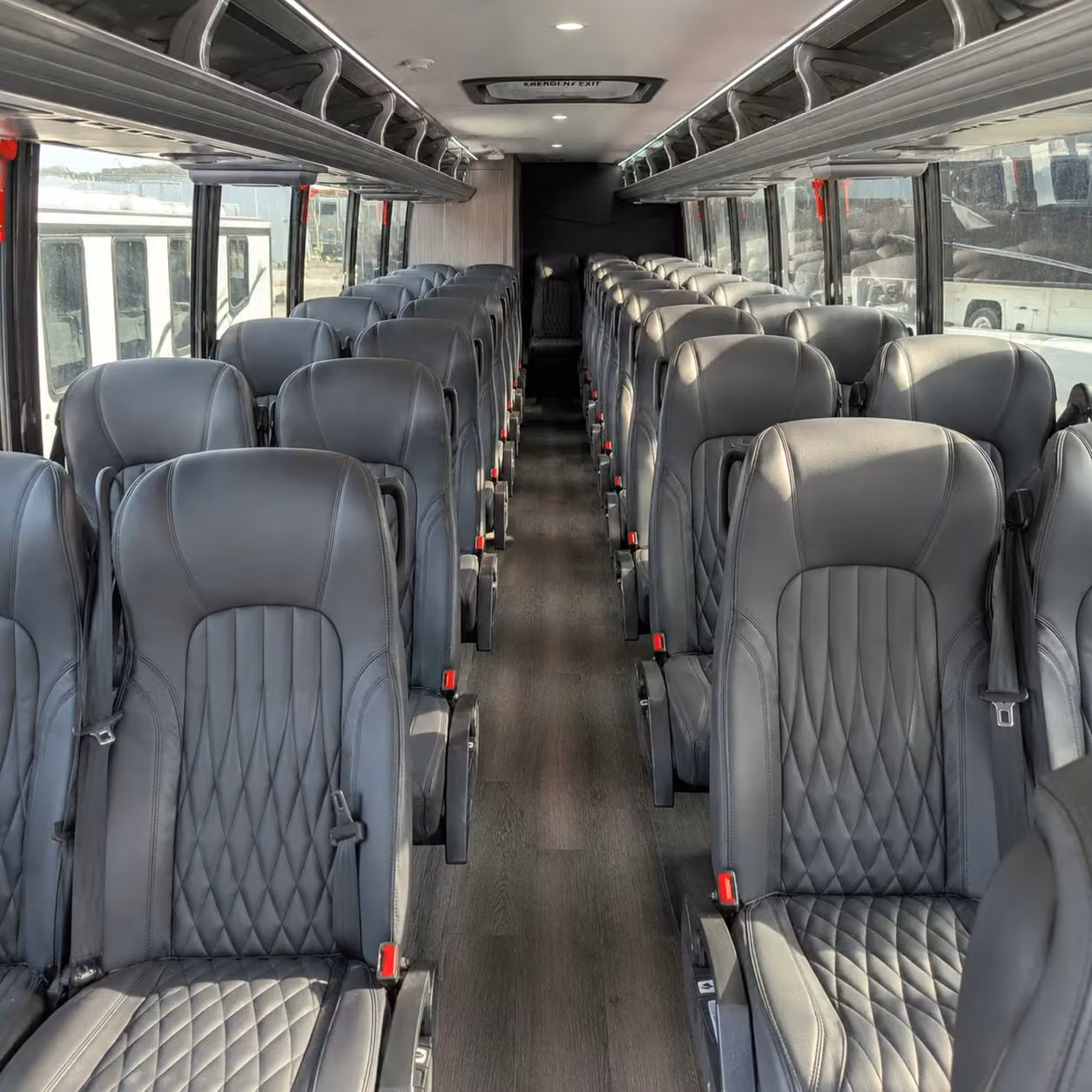 25 passenger minibus inside
